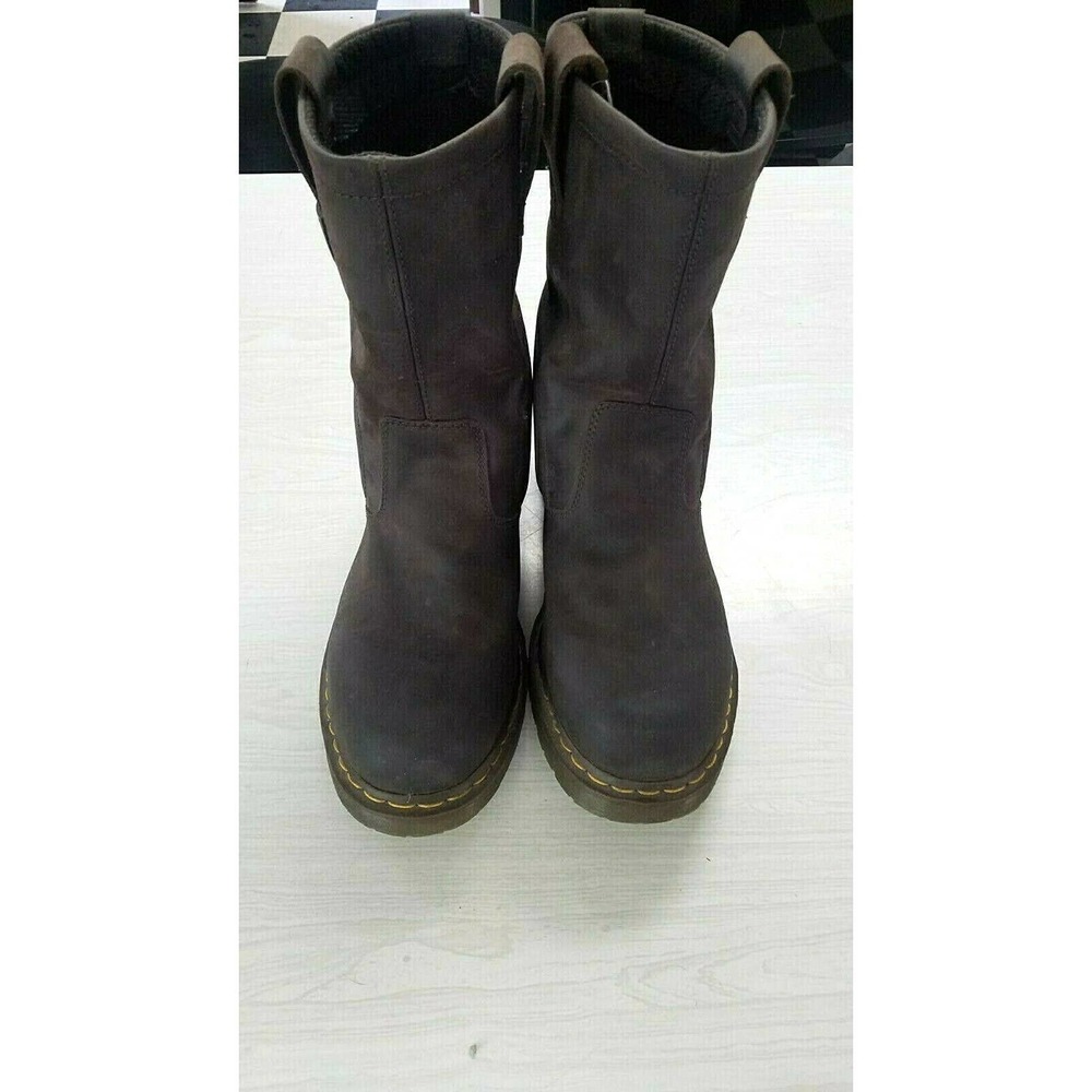 Doc Martin Work Boots Leather Pull On Size US 13